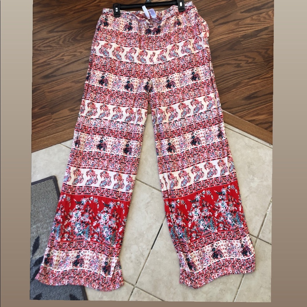 Xhilaration wide leg pants (from Target)
